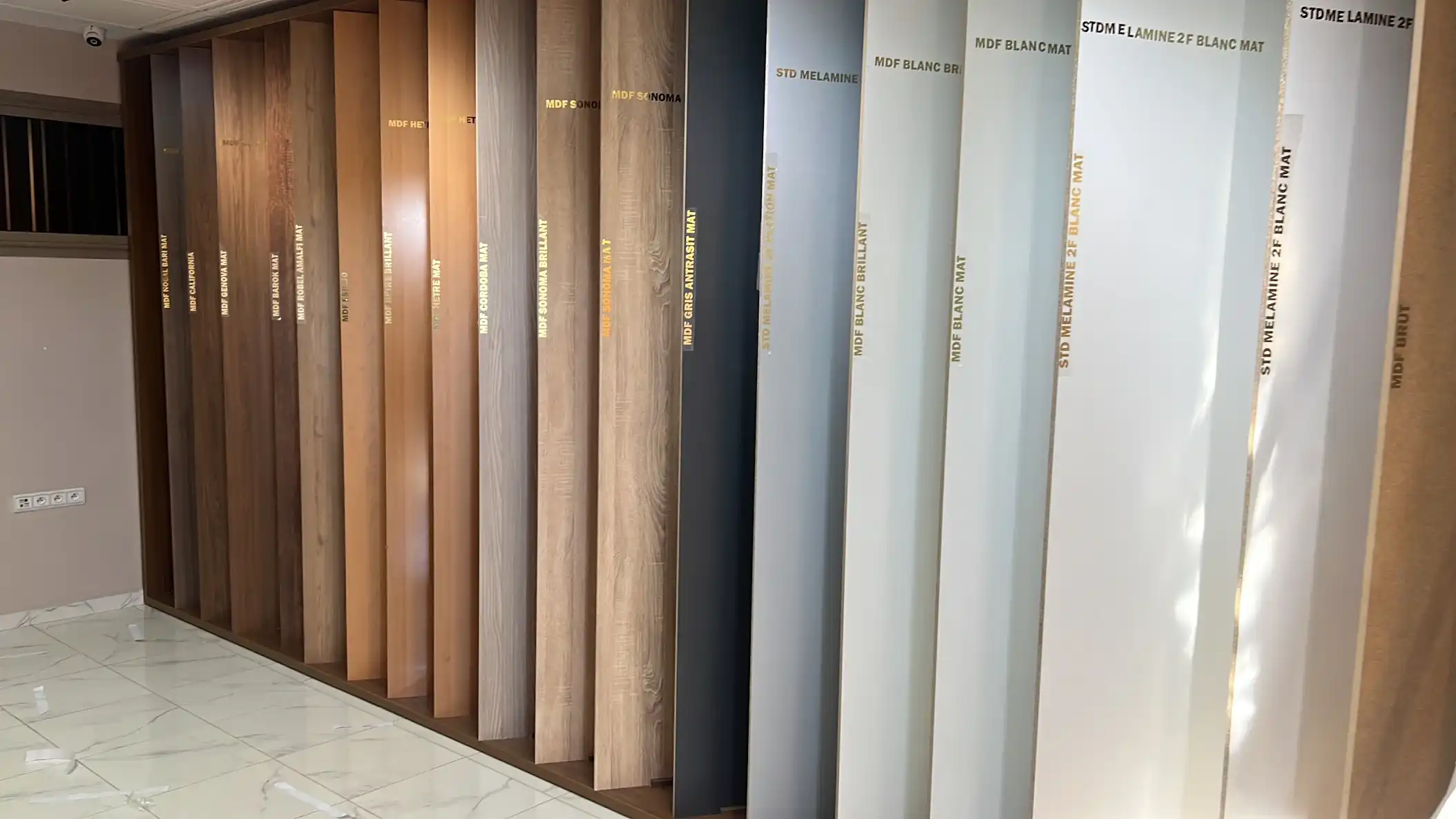 Nador West Wood showroom