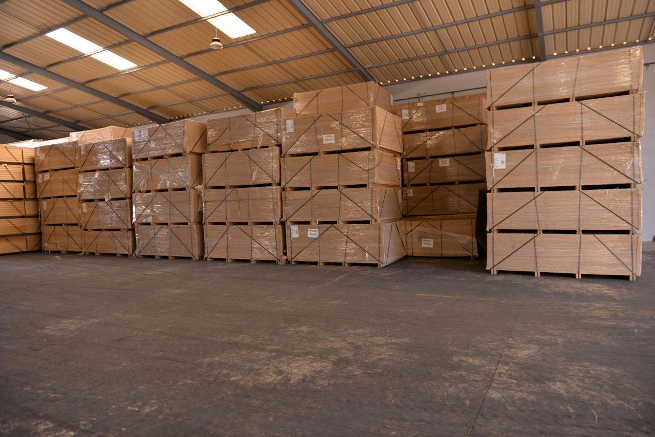 Sélection des panneaux supports (noyau brut)